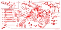 BARDATURA FILO MOTORE (2.0L) per Honda CR-V 2.0 EXECUTIVE 5 Porte 6 velocità manuale 2013