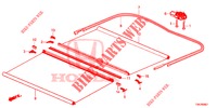 COMPONENTI PARASOLE  per Honda CR-V 2.0 EXECUTIVE 5 Porte 6 velocità manuale 2013