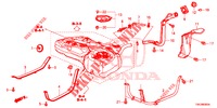 CONDOTTO RIEMPITORE COMBUSTIBILE (2.0L) (2.4L) per Honda CR-V 2.0 EXECUTIVE 5 Porte 6 velocità manuale 2013