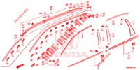 GRIGLIA ANTERIORE/MODANATURA  per Honda CR-V 2.0 EXECUTIVE 5 Porte 6 velocità manuale 2013