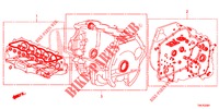 KIT GUARNIZIONE/ ASS. TRASMISSIONE (2.0L) per Honda CR-V 2.0 EXECUTIVE 5 Porte 6 velocità manuale 2013