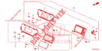 SCHERMO CENTRO (LH) per Honda CR-V 2.0 EXECUTIVE 5 Porte 6 velocità manuale 2013