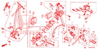 SEDILE ANTERIORE/CINTURE DI SICUREZZA  per Honda CR-V 2.0 EXECUTIVE 5 Porte 6 velocità manuale 2013