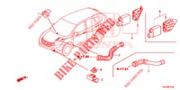 ARIA CONDIZIONATA (SENSEUR/CLIMATISEUR D'AIR AUTOMATIQUE) per Honda CR-V 2.0 EXECUTIVE 5 Porte 5 velocità automatico 2013