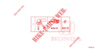 ARREDO CILINDRO CHIAVE (INTELLIGENT) (LH) per Honda CR-V 2.0 EXECUTIVE 5 Porte 5 velocità automatico 2013