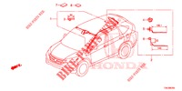 BARDATURA FILO (LH) (6) per Honda CR-V 2.0 EXECUTIVE 5 Porte 5 velocità automatico 2013