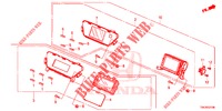 SCHERMO CENTRO (LH) per Honda CR-V 2.0 EXECUTIVE 5 Porte 5 velocità automatico 2013