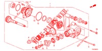 TRASFERIMENTO (2.0L) (2.4L) (4WD) per Honda CR-V 2.0 EXECUTIVE 5 Porte 5 velocità automatico 2013