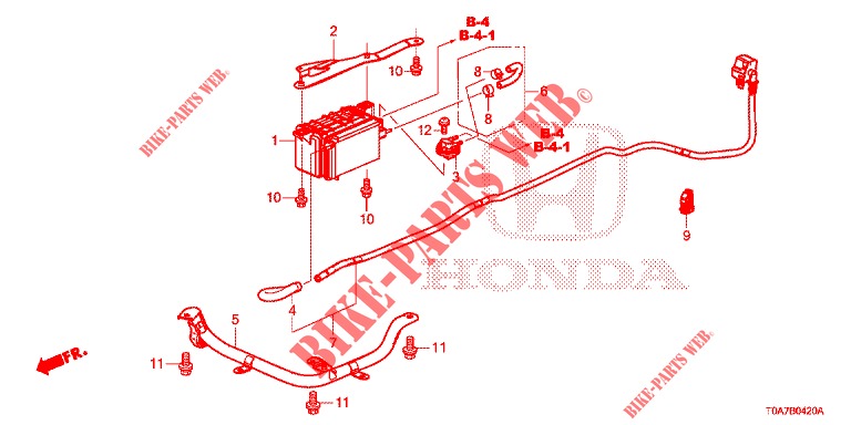 CANISTRO  per Honda CR-V 2.0 EXECUTIVE 5 Porte 5 velocità automatico 2013