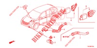 ARIA CONDIZIONATA (SENSEUR/CLIMATISEUR D'AIR AUTOMATIQUE) per Honda CR-V 2.0 S 5 Porte 5 velocità automatico 2013