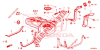 CONDOTTO RIEMPITORE COMBUSTIBILE (2.0L) (2.4L) per Honda CR-V 2.0 COMFORT 5 Porte 5 velocità automatico 2014