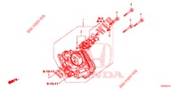 CORPO VALVOLA IMMISSIONE (2.0L) per Honda CR-V 2.0 COMFORT 5 Porte 5 velocità automatico 2014