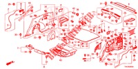 FODERAMENTO LATO POST.(2D)  per Honda CR-V 2.0 COMFORT 5 Porte 5 velocità automatico 2014