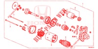 MOTORE AVVIATORE (DENSO) (2.0L) (1) per Honda CR-V 2.0 COMFORT 5 Porte 5 velocità automatico 2014