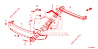 PARAURTI POSTERIORE  per Honda CR-V 2.0 COMFORT 5 Porte 5 velocità automatico 2014