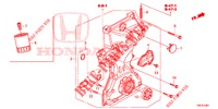 POMPA OLIO (2.0L) per Honda CR-V 2.0 COMFORT 5 Porte 5 velocità automatico 2014