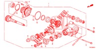 TRASFERIMENTO (2.0L) (2.4L) (4WD) per Honda CR-V 2.0 COMFORT 5 Porte 5 velocità automatico 2014