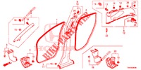 ABBELLIMENTO PILASTRO  per Honda CR-V 2.0 ELEGANCE 5 Porte 6 velocità manuale 2014