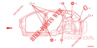 ANELLO DI TENUTA (LATERAL) per Honda CR-V 2.0 ELEGANCE 5 Porte 6 velocità manuale 2014
