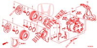 ARIA CONDIZIONATA (COMPRESSEUR) (3) per Honda CR-V 2.0 ELEGANCE 5 Porte 6 velocità manuale 2014