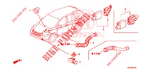 ARIA CONDIZIONATA (SENSEUR/CLIMATISEUR D'AIR AUTOMATIQUE) per Honda CR-V 2.0 ELEGANCE 5 Porte 6 velocità manuale 2014
