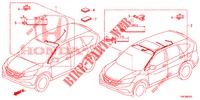 BARDATURA FILO (LH) (4) per Honda CR-V 2.0 ELEGANCE 5 Porte 6 velocità manuale 2014
