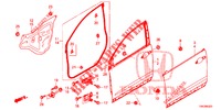 PANNELLI PORTIERE ANT.(2D)  per Honda CR-V 2.0 ELEGANCE 5 Porte 6 velocità manuale 2014