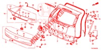 PANNELLO PORTELLONE(2D)  per Honda CR-V 2.0 ELEGANCE 5 Porte 6 velocità manuale 2014