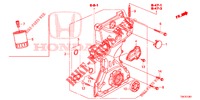 POMPA OLIO (2.0L) per Honda CR-V 2.0 ELEGANCE 5 Porte 6 velocità manuale 2014