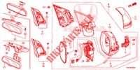 SPECCHIETTO/VISORE DA SOLE (3) per Honda CR-V 2.0 ELEGANCE 5 Porte 6 velocità manuale 2014