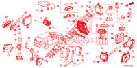 UNITA DI CONTROLLO (CABINE) (LH) (1) per Honda CR-V 2.0 ELEGANCE 5 Porte 6 velocità manuale 2014