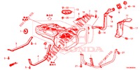 CONDOTTO RIEMPITORE COMBUSTIBILE (2.0L) (2.4L) per Honda CR-V 2.0 ELEGANCE 5 Porte 5 velocità automatico 2014