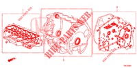 KIT GUARNIZIONE/ ASS. TRASMISSIONE (2.0L) per Honda CR-V 2.0 ELEGANCE 5 Porte 5 velocità automatico 2014