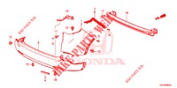 PARAURTI POSTERIORE  per Honda CR-V 2.0 ELEGANCE 5 Porte 5 velocità automatico 2014