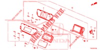 SCHERMO CENTRO (LH) per Honda CR-V 2.0 ELEGANCE 5 Porte 5 velocità automatico 2014