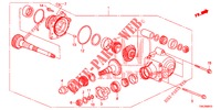 TRASFERIMENTO (2.0L) (2.4L) (4WD) per Honda CR-V 2.0 ELEGANCE 5 Porte 5 velocità automatico 2014