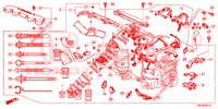 BARDATURA FILO MOTORE (2.0L) per Honda CR-V 2.0 ELEGANCE L 5 Porte 6 velocità manuale 2014