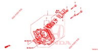CORPO VALVOLA IMMISSIONE (2.0L) per Honda CR-V 2.0 ELEGANCE L 5 Porte 6 velocità manuale 2014