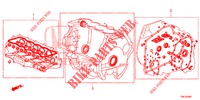 KIT GUARNIZIONE/ ASS. TRASMISSIONE (2.0L) per Honda CR-V 2.0 ELEGANCE L 5 Porte 6 velocità manuale 2014