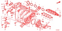 MOLTEPLICE ASPIRAZIONE (2.0L) per Honda CR-V 2.0 ELEGANCE L 5 Porte 6 velocità manuale 2014