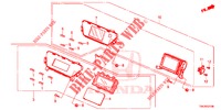 SCHERMO CENTRO (LH) per Honda CR-V 2.0 ELEGANCE L 5 Porte 6 velocità manuale 2014