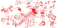 UNITA DI CONTROLLO (CABINE) (LH) (1) per Honda CR-V 2.0 ELEGANCE L 5 Porte 6 velocità manuale 2014