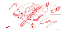 ARIA CONDIZIONATA (SENSEUR/CLIMATISEUR D'AIR AUTOMATIQUE) per Honda CR-V 2.0 ELEGANCE L 5 Porte 5 velocità automatico 2014