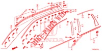 GRIGLIA ANTERIORE/MODANATURA  per Honda CR-V 2.0 ELEGANCE L 5 Porte 5 velocità automatico 2014