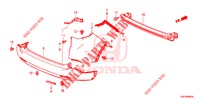 PARAURTI POSTERIORE  per Honda CR-V 2.0 ELEGANCE L 5 Porte 5 velocità automatico 2014