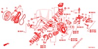 POMPA ACQUA/TERMOSTATO (2.0L) per Honda CR-V 2.0 ELEGANCE L 5 Porte 5 velocità automatico 2014