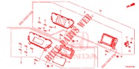 SCHERMO CENTRO (LH) per Honda CR-V 2.0 ELEGANCE L 5 Porte 5 velocità automatico 2014