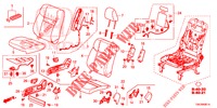 SEDILE ANTERIORE/CINTURE DI SICUREZZA (D.) per Honda CR-V 2.0 ELEGANCE L 5 Porte 5 velocità automatico 2014