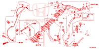 ARIA CONDIZIONATA (FLEXIBLES/TUYAUX) (2.0L/2.4L) (LH) per Honda CR-V 2.0 EXCLUSIVE NAVI 5 Porte 6 velocità manuale 2014