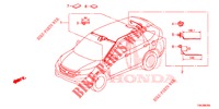 BARDATURA FILO (LH) (6) per Honda CR-V 2.0 EXCLUSIVE NAVI 5 Porte 6 velocità manuale 2014